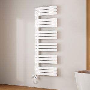 Emke toalheiro elétrico 1599x600 mm branco 1000w Wi-Fi deteção janela