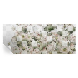 Papel de parede adesivo padrões de lótus 250x104 tulup