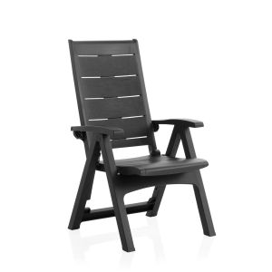 Cadeira de multiposição legno antracite