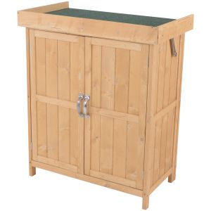 Armário de armazenamento madeira de abeto cor de madeira natural
