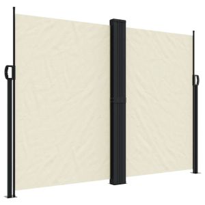 Toldo lateral retrátil 180x1000 cm cor creme