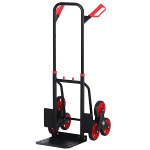 Carrinho de mão 44x38x106,5 cm steel, pp, tpr, rubber bicolor durhand
