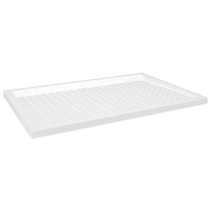 Base de chuveiro vidaxl com pontos abs branco 80x120x4 cm