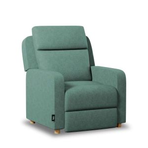 Nalui poltrona reclinável one fabric verde