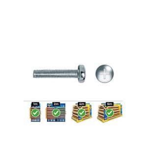 Tllo.metrica alom. Philips din 7985 6x5 zin 100 un