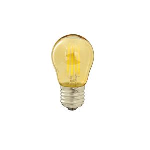 Lâmpada de filamento LED 4w g45 rosca de ouro E27 branco 4200k