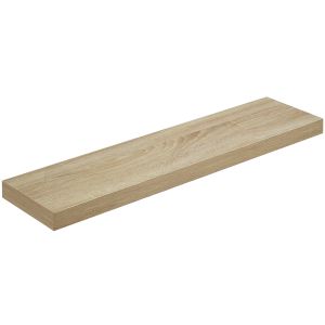 Prateleira de parede valora 80 cm – design flutuante em carvalho sonoma