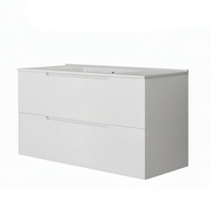 Móvel de casa de banho bas victoria 80 branco mate