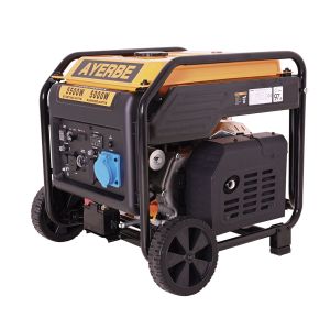 Gerador inverter gasolina 5500w kiotsu arranque elétrico 12v