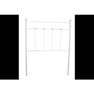 Cabeceira forja ducal para cama de 135 branco 143x125x4. Matris