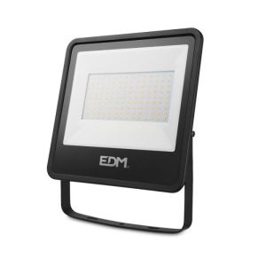 Holofote LED - edm - 100w - 8200lm - 4000k - preto