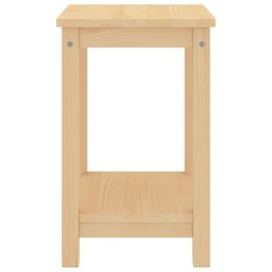 Casa lúmina - mesita de noche madera madeira  35 x 30 x 47 cm