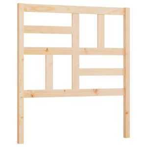 vidaXL cabecero de cama madera maciza de pino 106x4x104 cm