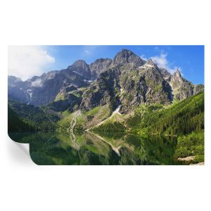 Papel de parede vinílico montanhas pitorescas 416x254 tulup