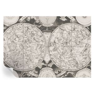 Papel parede adesivo mapa estelar 208x146 tulup