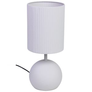 Candeeiro de mesa em metal 19x19x45h cm