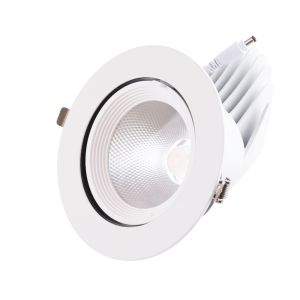 Foco downlight LED 35w 5250lm 4000ºk circular ajustável 40.000h
