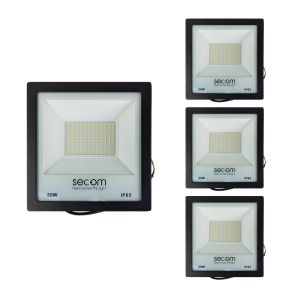 Pack 4 projetores LED tenko eco 50w 5000lm ip65 secom