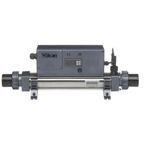 Aquecedor elétrico "vulcan digital" - 29 x 24 x 64 cm - 12 kw trifásico - c