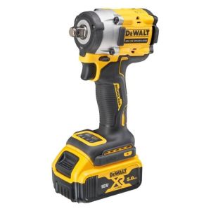 Chave de impacto Dewalt 1/2' xr - 18v 5.0 ah - anel de segurança - dcf921p2
