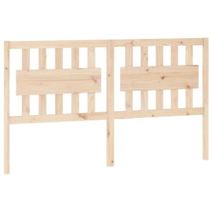 vidaXL cabecero de cama madera maciza de pino 155,5x4x100 cm