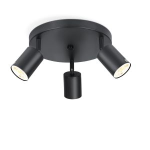 Nettlife foco preto gu10 24x14
