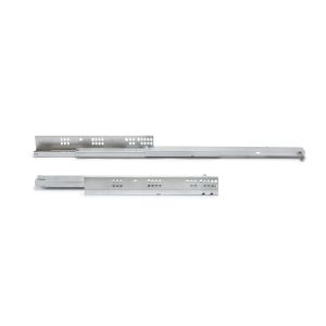 Emuca conjunto de corrediças ocultas para gavetas silver, extraível, com