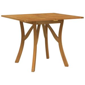 Mesa de jardim 85x85x75 cm madeira de acácia maciça