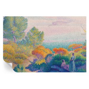 Papel de parede autocolante paisagem litorânea 104x152 tulup