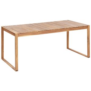 Mesa de jantar madeira de acácia certificada castanho sassari ii