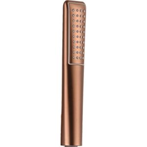 Mango ducha ergonómico abs oro rosa cepillado