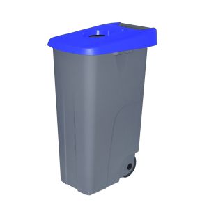 Contentor de reciclagem denox 85l blue aberto - 420x570x760 mm