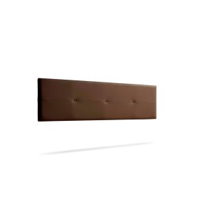 Cabeceira estofada napoli pele sintética 115x50x5 cm - moonia