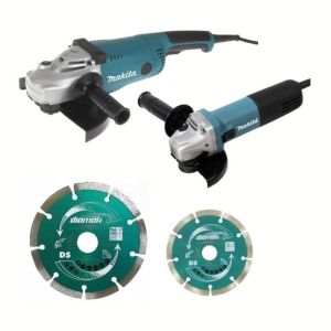Pack 2 rebarbadoras com fio - 125/230 mm