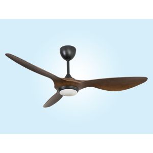 Ventilador de teto ø132 cm com LED e Wi-Fi reversível hypersilence
