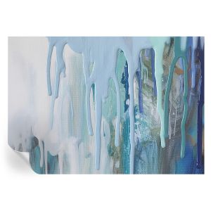 Papel parede adesivo cascatas azuis 208x146 tulup