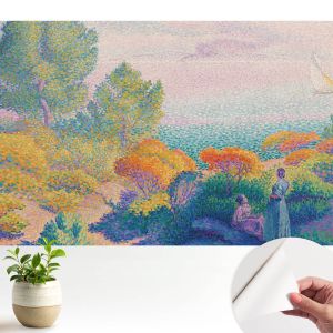 Papel de parede autocolante paisagem litorânea 250x250 tulup