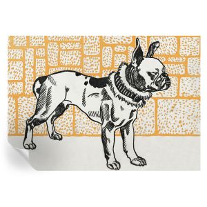 Papel de parede autocolante retrô 208x146 tulup