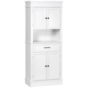 Aparador para sala de estar aglomerado branco 74x39,5x183 cm