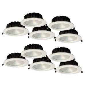 Downlight  32w  4000k  ø226mm - corte ø200mm - pacote 10 uni - azabak