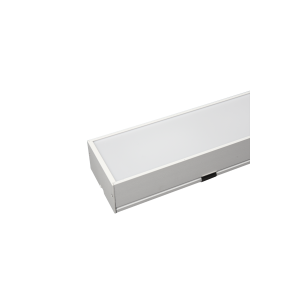 Tira linear de alumínio 36w 1180x70mm superfície/pendurar 4200k