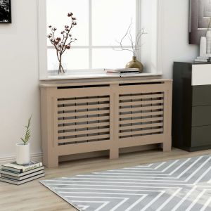 Cobertura de radiador 152x19x81,5 cm mdf