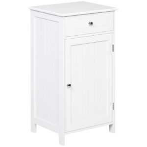 Armário casa de banho 43x34x77 cm mdf color blanco kleankin