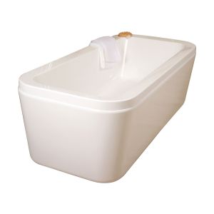 Ondee - banheira batz - 170x80cm - acrílico reforçado 3.2mm - branco