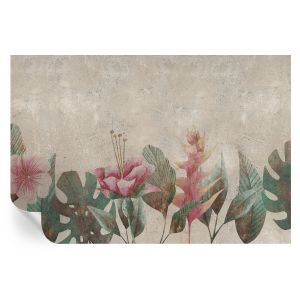Papel de parede autocolante flora sutil 104x152 tulup