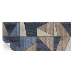 Papel de parede autocolante padrões geométricos 250x104 tulup