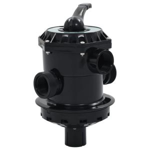 vidaXL valvula multipuerto para filtro de arena abs 1,5" 6 vías