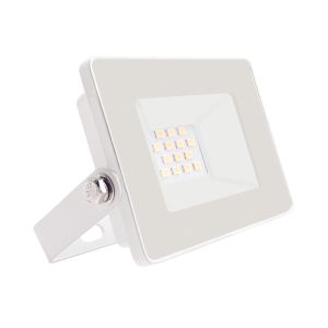 Projetor LED 10w ultraslim exterior ip65 ajustável branco 4000k