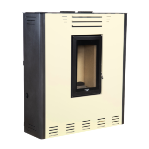 Salamandra a pellets pasillo s-plus 11,8 kw com Wi-Fi - bege