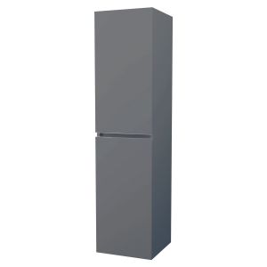 Coluna de arrumação suspensa trendy - 30cm 2 portas - lacado cinzento mate